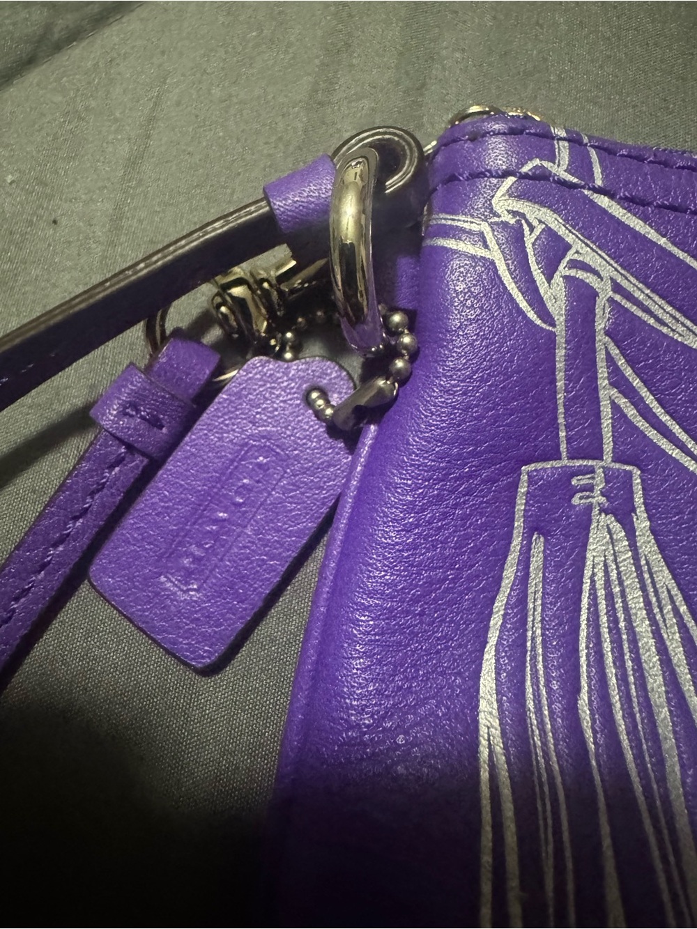 Coach Legacy Motif Wristlet - EUC - Picture 2 of 7